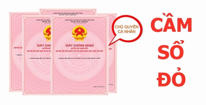 Cầm đồ sổ đỏ nhà đất