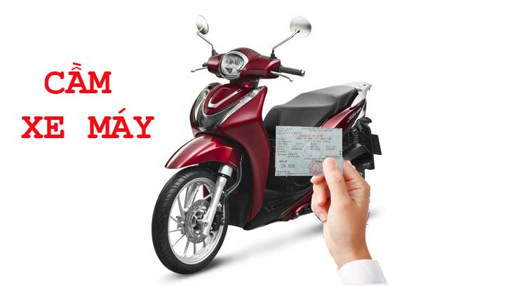 cầm xe máy