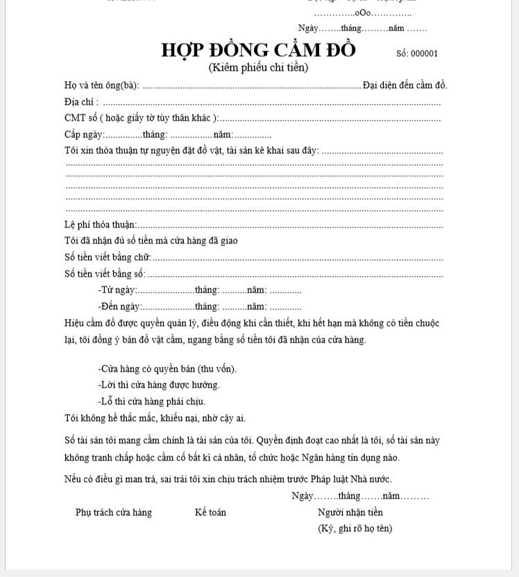 Thủ tục khi cầm xe ô tô mà bạn cần nên tìm hiểu tránh rơi vào “BẪY”